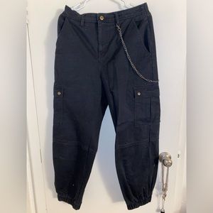 Wild Fable cargo pants/joggers with chain